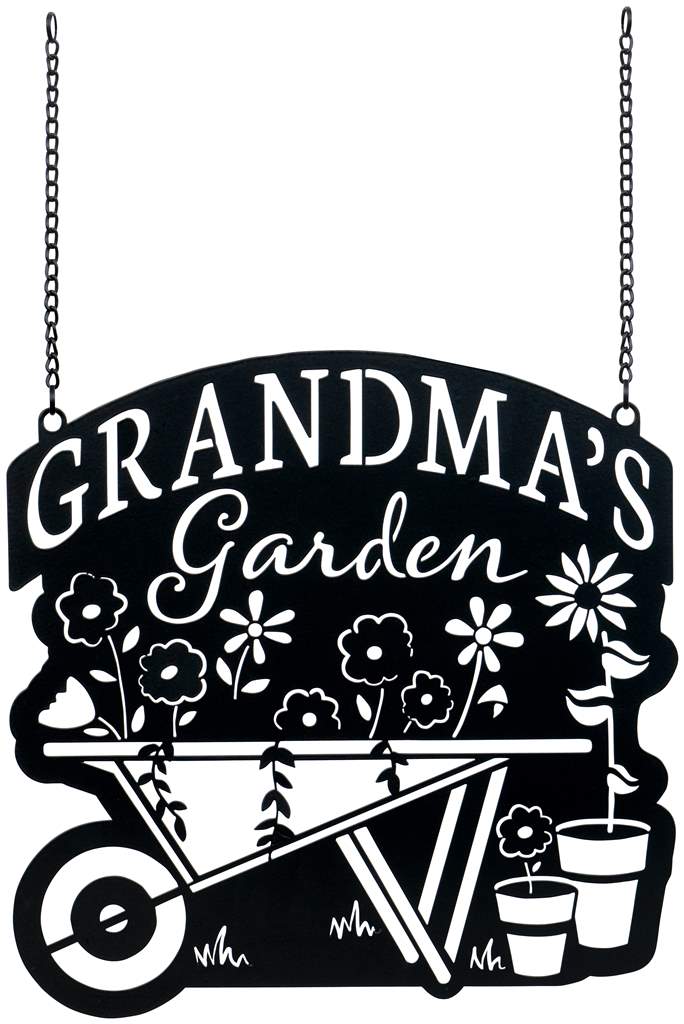 Metal Garden Flag – Grandma’s Garden