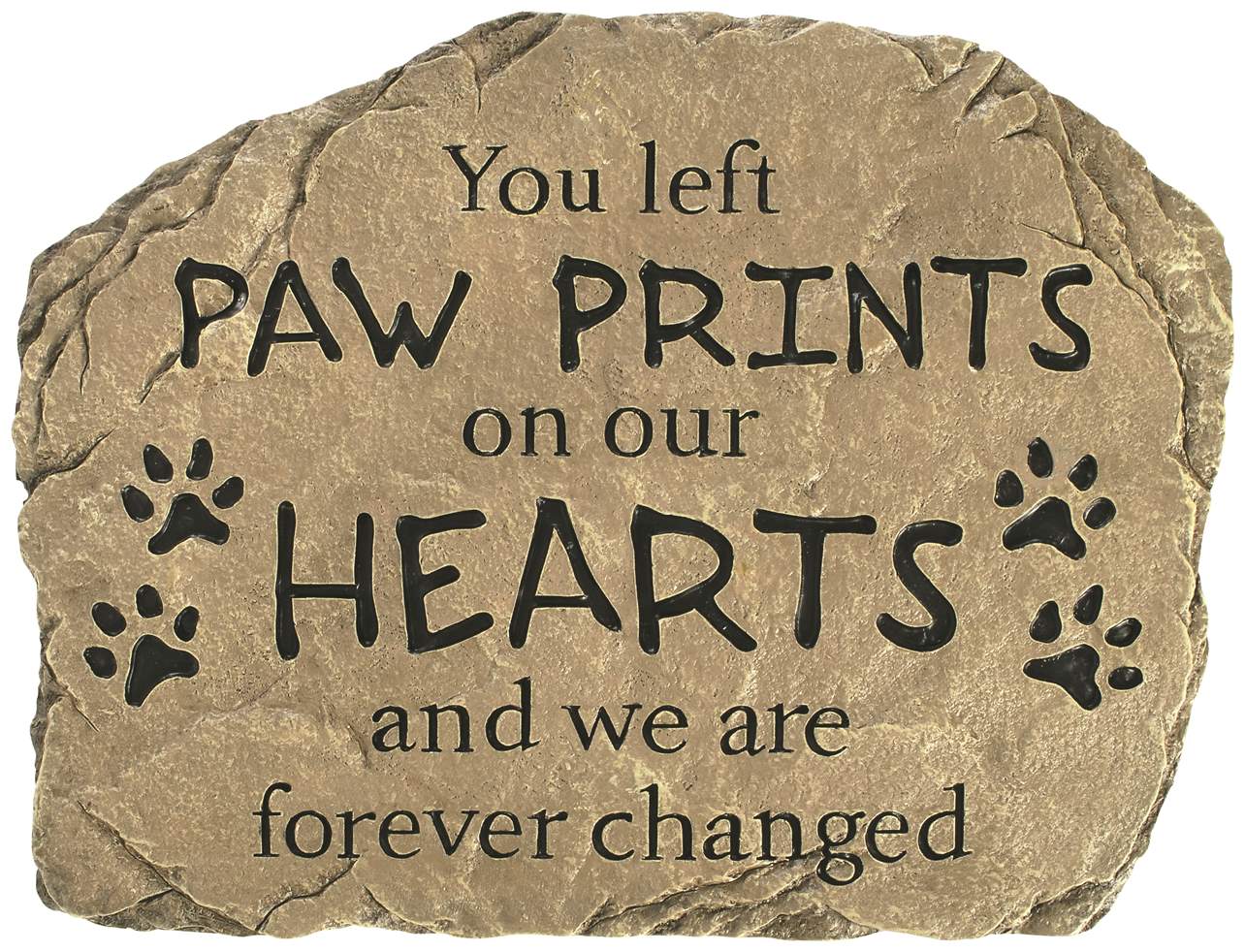 Sand Step/Stone – Paw Prints on our Hearts