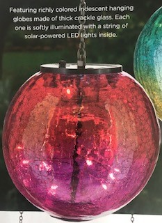 Globe Solar Lantern – PINK